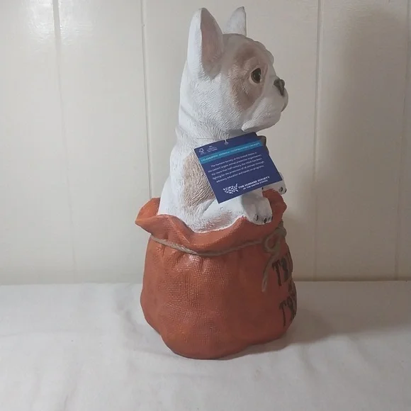 Humane Society US French Bulldog Trick or Treat Bag Halloween Fall Decoration - Picture 10 of 12